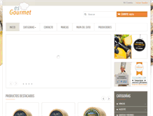 Tablet Screenshot of esgourmet.com